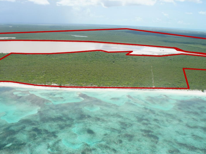 North Caicos 200 Acre Beachfront Lot